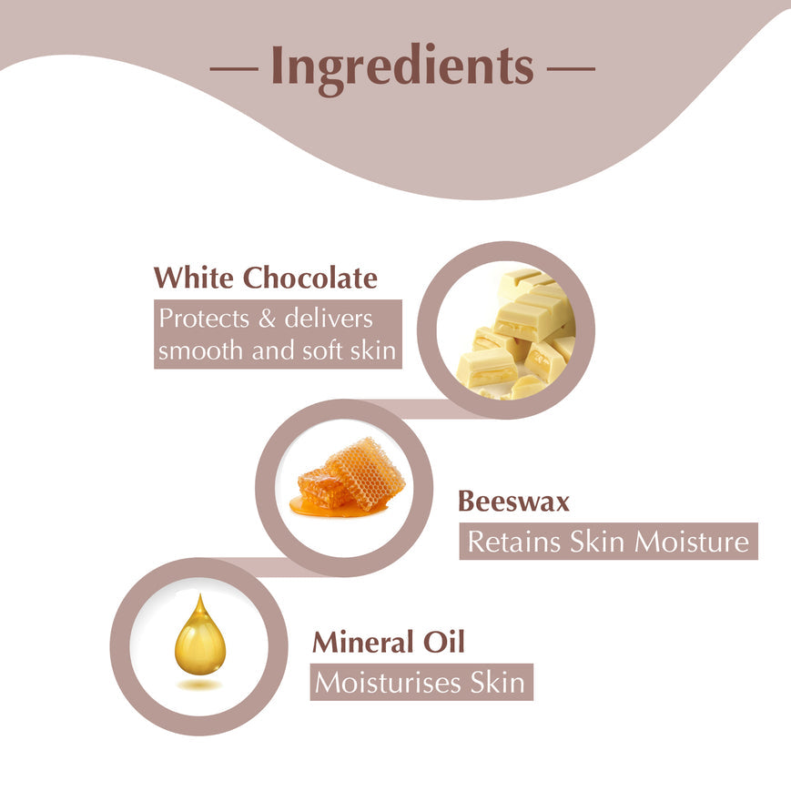 Sara Brazilian Peel Of White Chocolate Wax