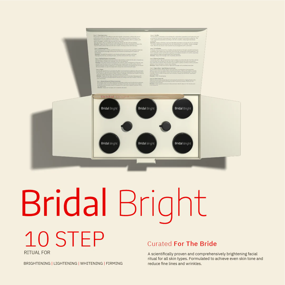 Kanpeki Bridal Bright - 10 Step Facial Kit