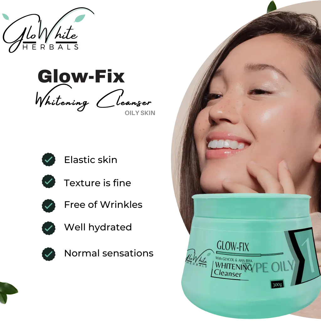 Glowhite Herbals Glow-Fix Whitening Cleanser - Type Oily