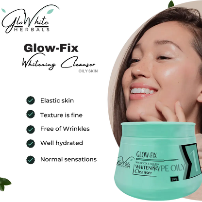 Glowhite Herbals Glow-Fix Whitening Cleanser - Type Oily