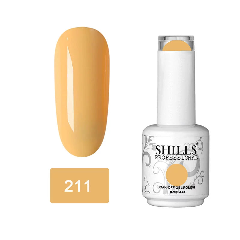 Shills Professional UV Led Soak Off Gel Polish -  (201-250 Shades)