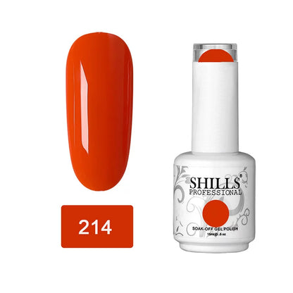 Shills Professional UV Led Soak Off Gel Polish -  (201-250 Shades)