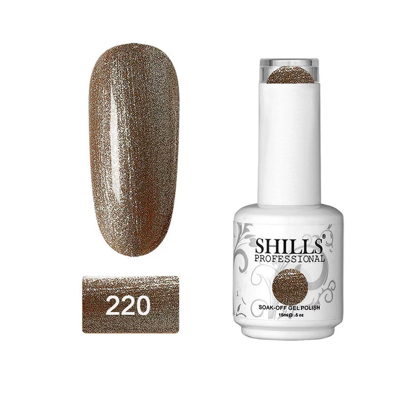 Shills Professional UV Led Soak Off Gel Polish -  (201-250 Shades)