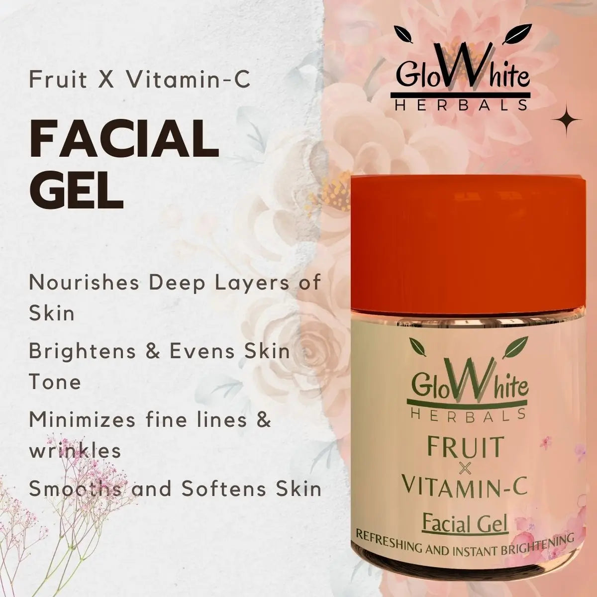 GloWhite Herbals Fruit Facial Gel - 1kg