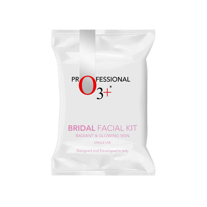 O3+ Bridal Facial Kit for Radiant & Glowing Skin - (60g+69ml, Single Use)