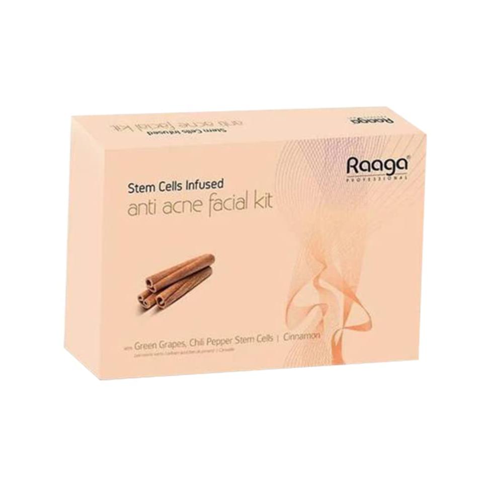 Raaga Professional Stem Cells Infused Anti Acne 6 Step Facial Kit (61 gm)