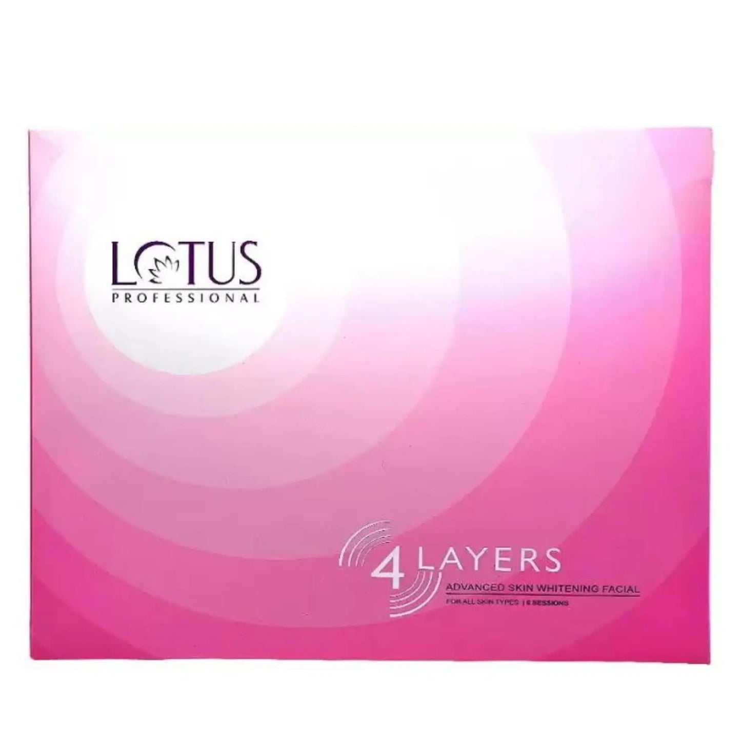 Lotus Professional 4 Layers Advanced Skin Whitening Facial Kit