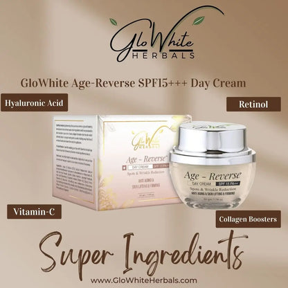 GloWhite Herbals Anti Aging Day Cream SPF 15PA+++