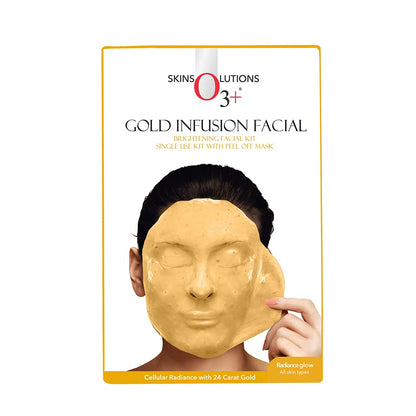 O3+ Gold Facial Kit for Softening and Smoothening Skin (45g)