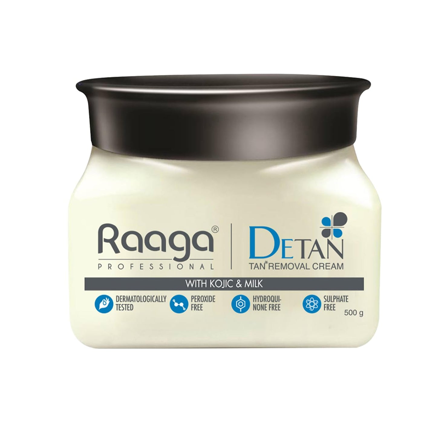 Raaga Professional De-Tan Pack with Kojic, Lactic Acid & Arbutin - 500g