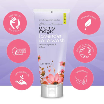 Aroma Magic Lavender Face Wash 100 ml