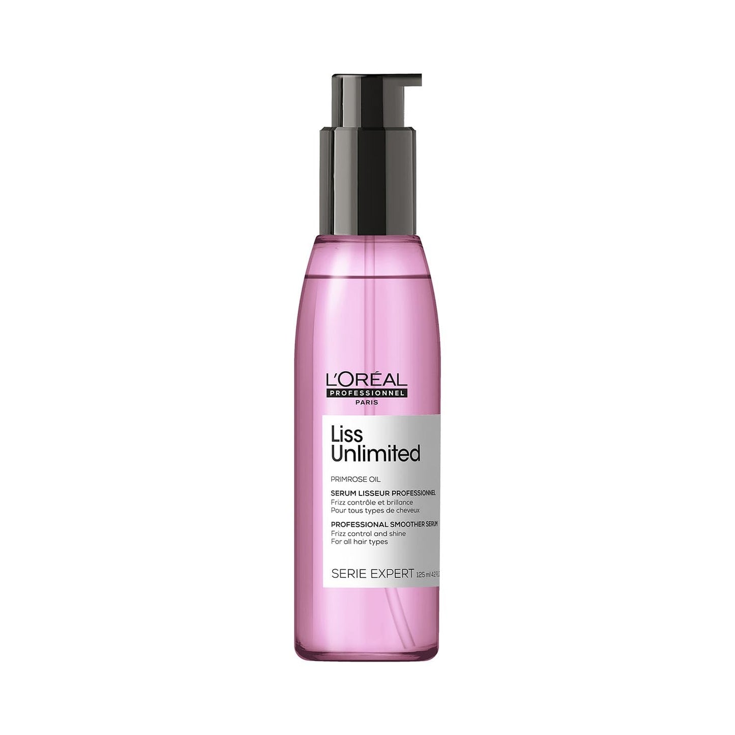 L'Oreal Professionnel Serie Expert Liss Unlimited Blow Dry Serum 125 Ml, For Frizz-Free Hair