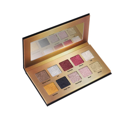 Forever52 10 Color Gemstones Collection Eyeshadow Palette - GMS002 Garnet