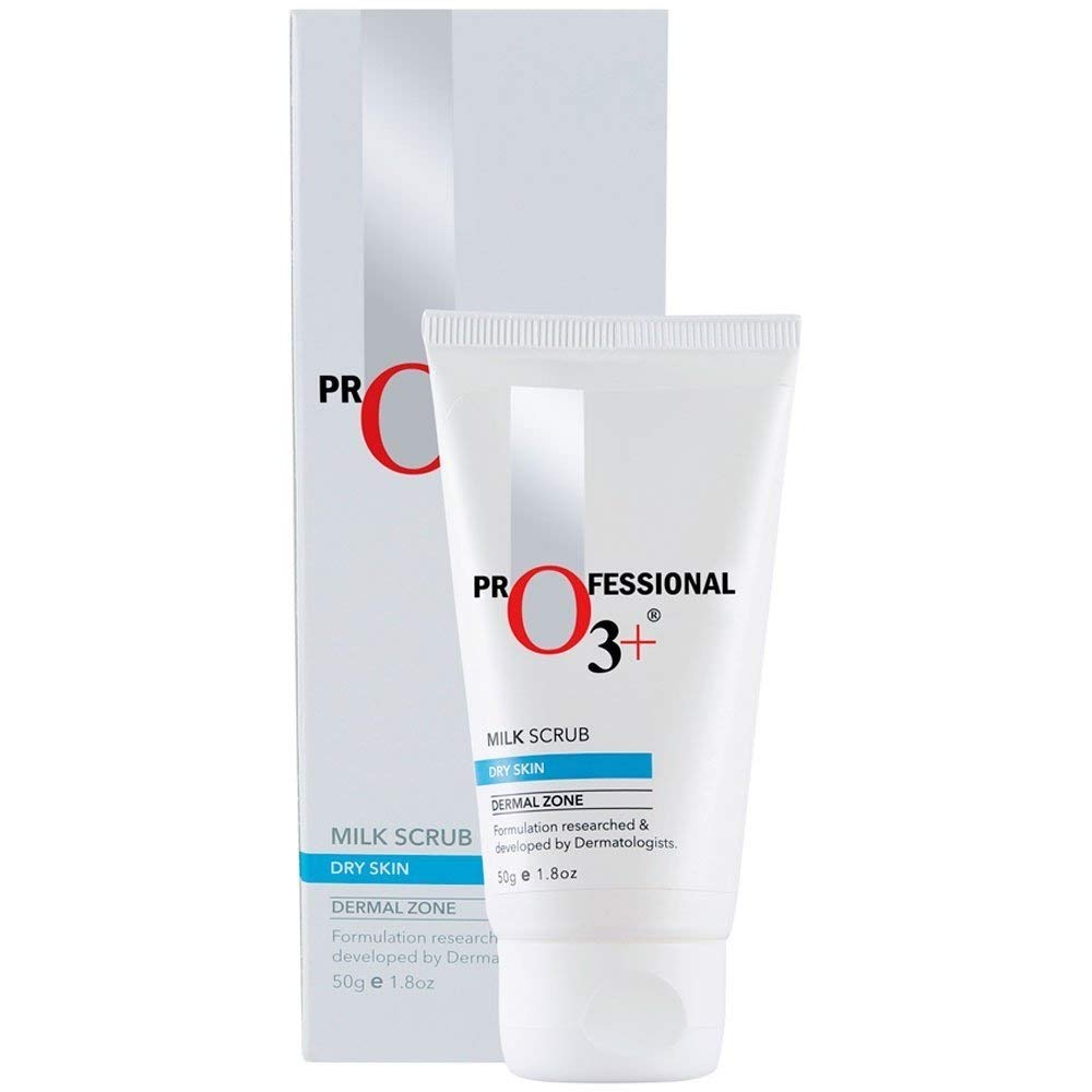 O3+ Milk Scrub Enriched with Macadamia Nuts Extracts