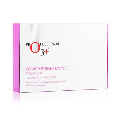 O3+ Power Brightening Facial Kit For Radiant and Glowing Skin - ‎ 163 g