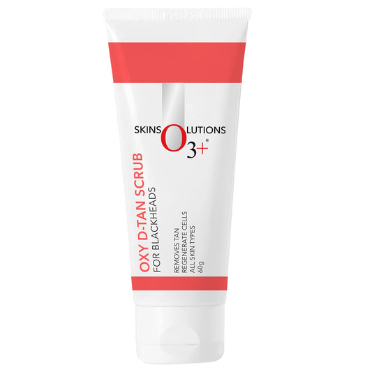 O3+ Oxy D-Tan Scrub 60g for Blackheads & Glowing Skin