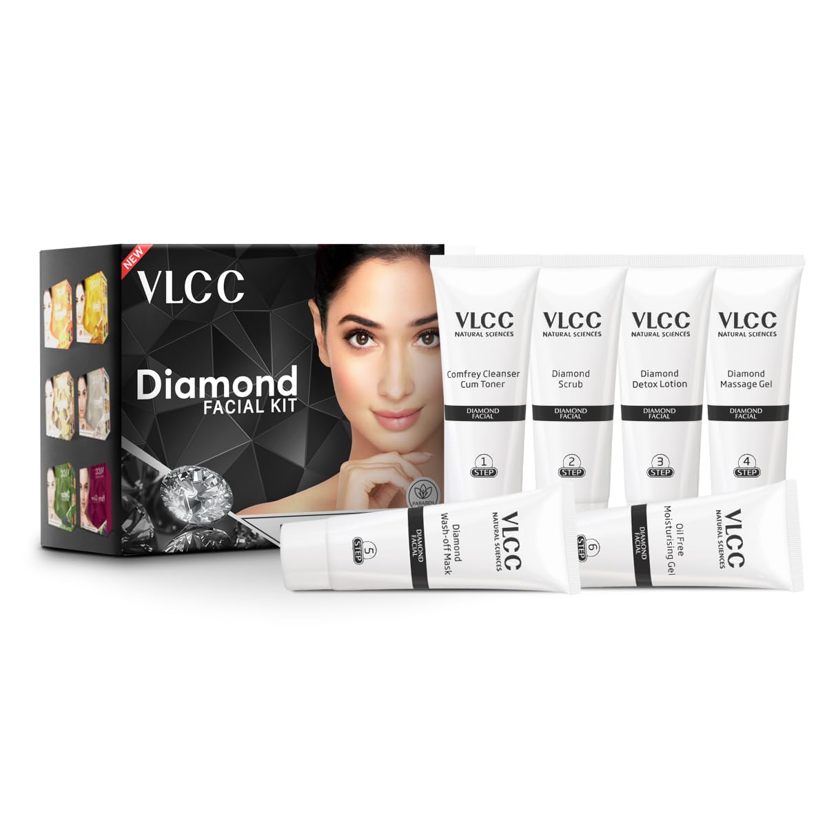 VLCC Diamond Single Facial Kit - 60 g