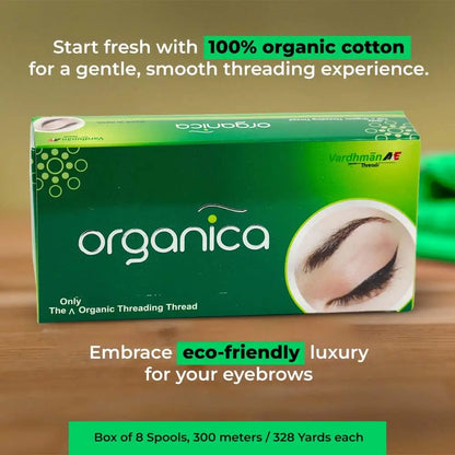 Organica Cotton Threading Thread Box (8 Rolls)