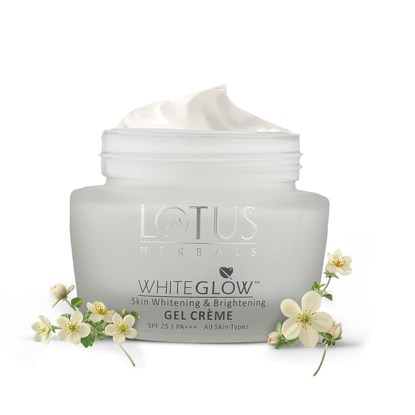 Lotus Herbals WhiteGlow Skin Whitening & Brightening Gel Cream with SPF-25 | 40g