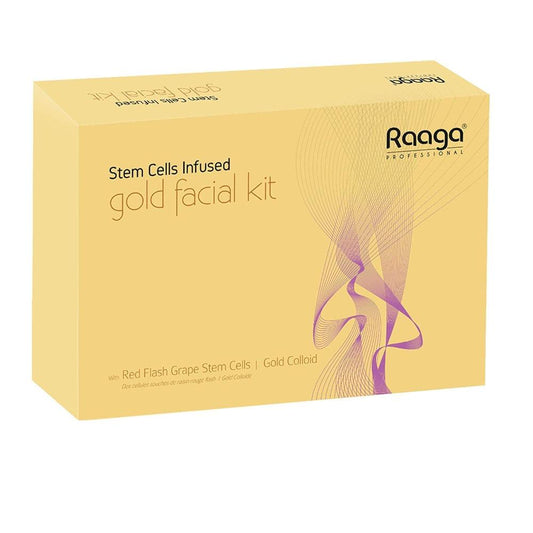 Raaga Professional Stem Cells Infused Gold 6 Step Facial Kit (61 gm)