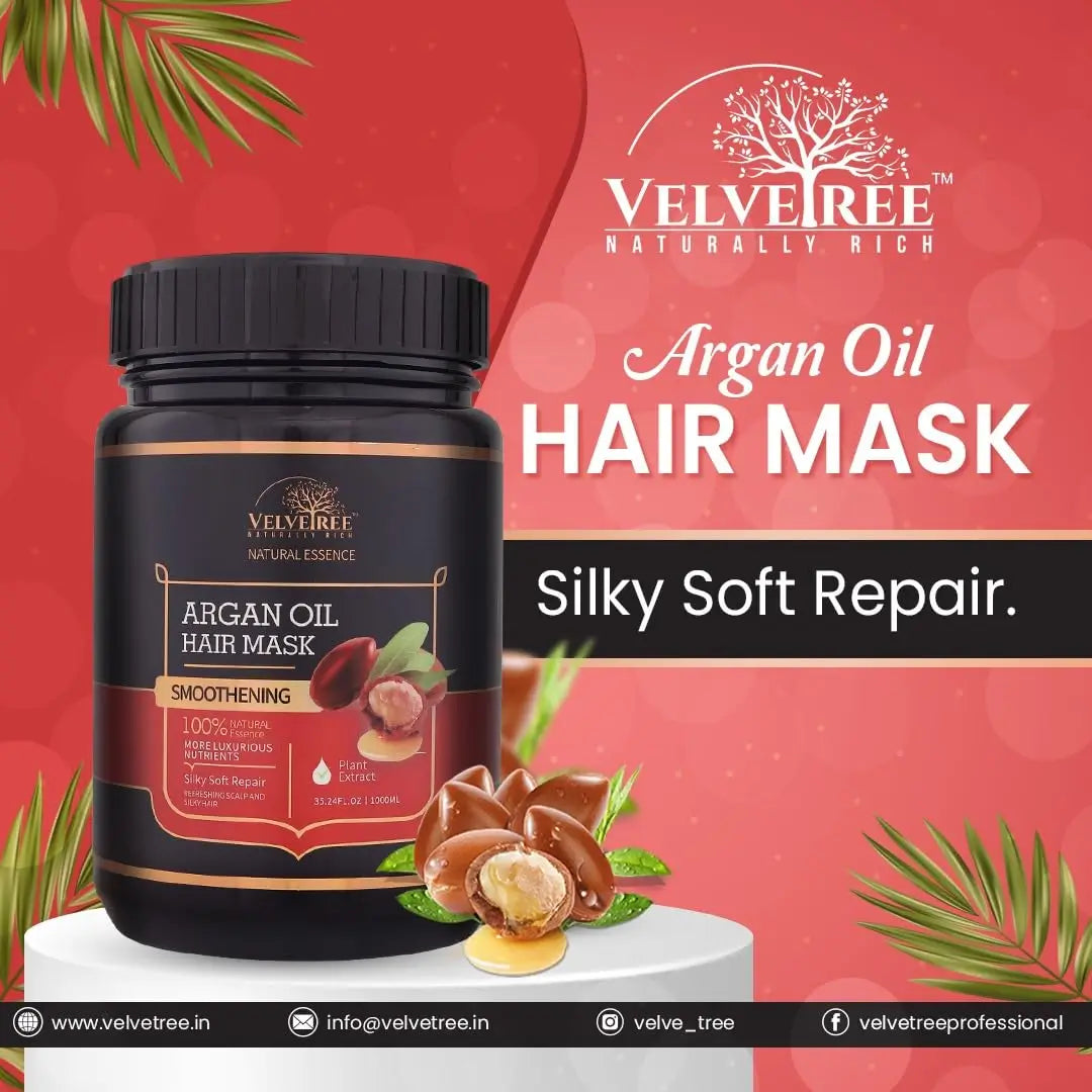 Velvetree Argan Oil Nourishing Hair Mask