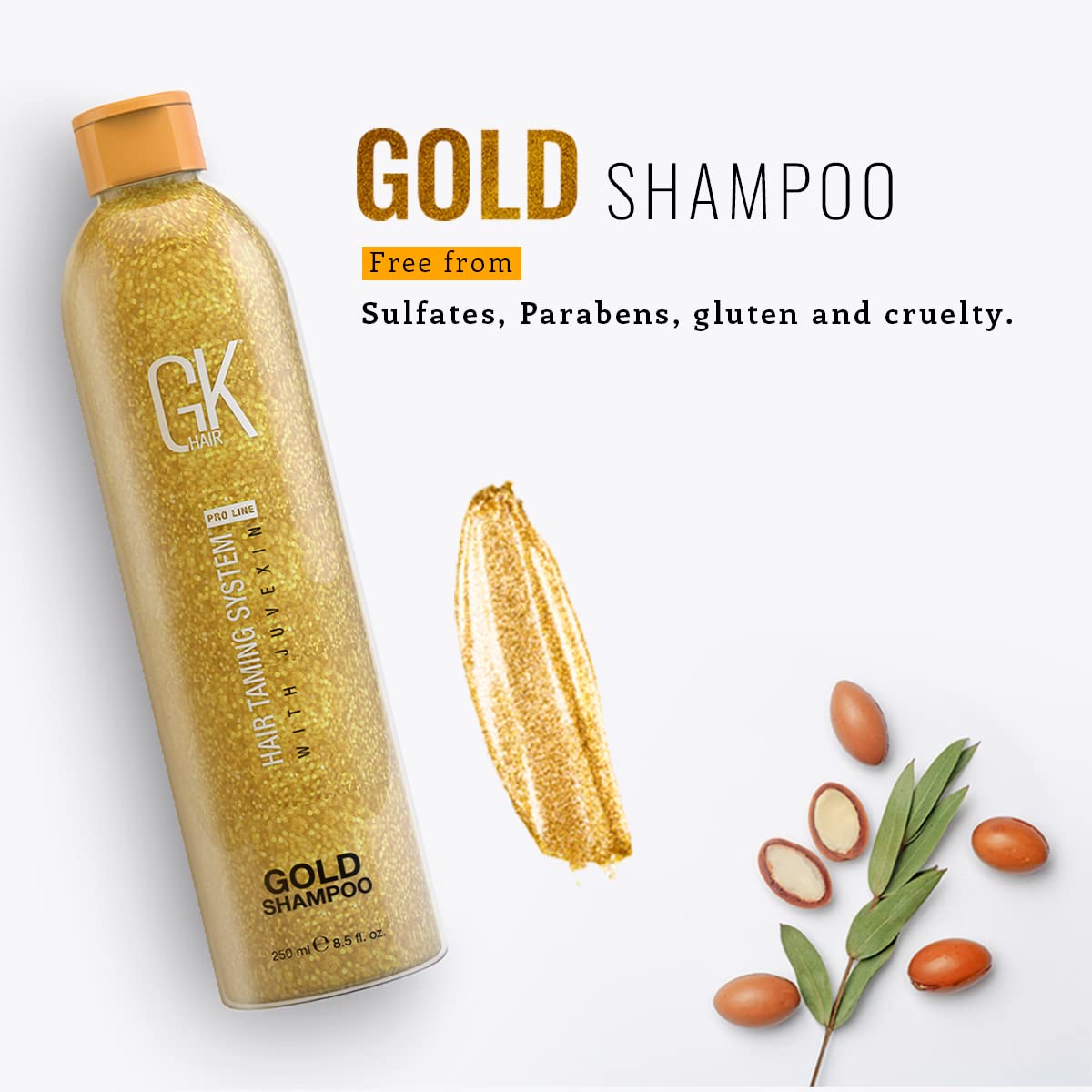 GK Hair Gold Shampoo 250 ml