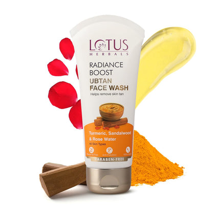 Lotus Herbals Radiance Boost Ubtan Face Wash