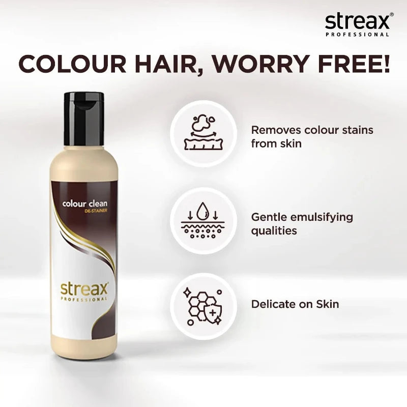 Streax Professional Color Clean Destainer (100ml)