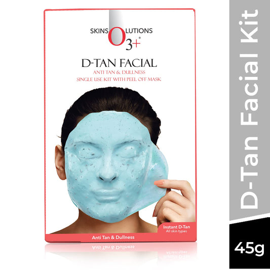 O3+ D-TAN Facial Kit for TAN Removal & Skin lightening 45g