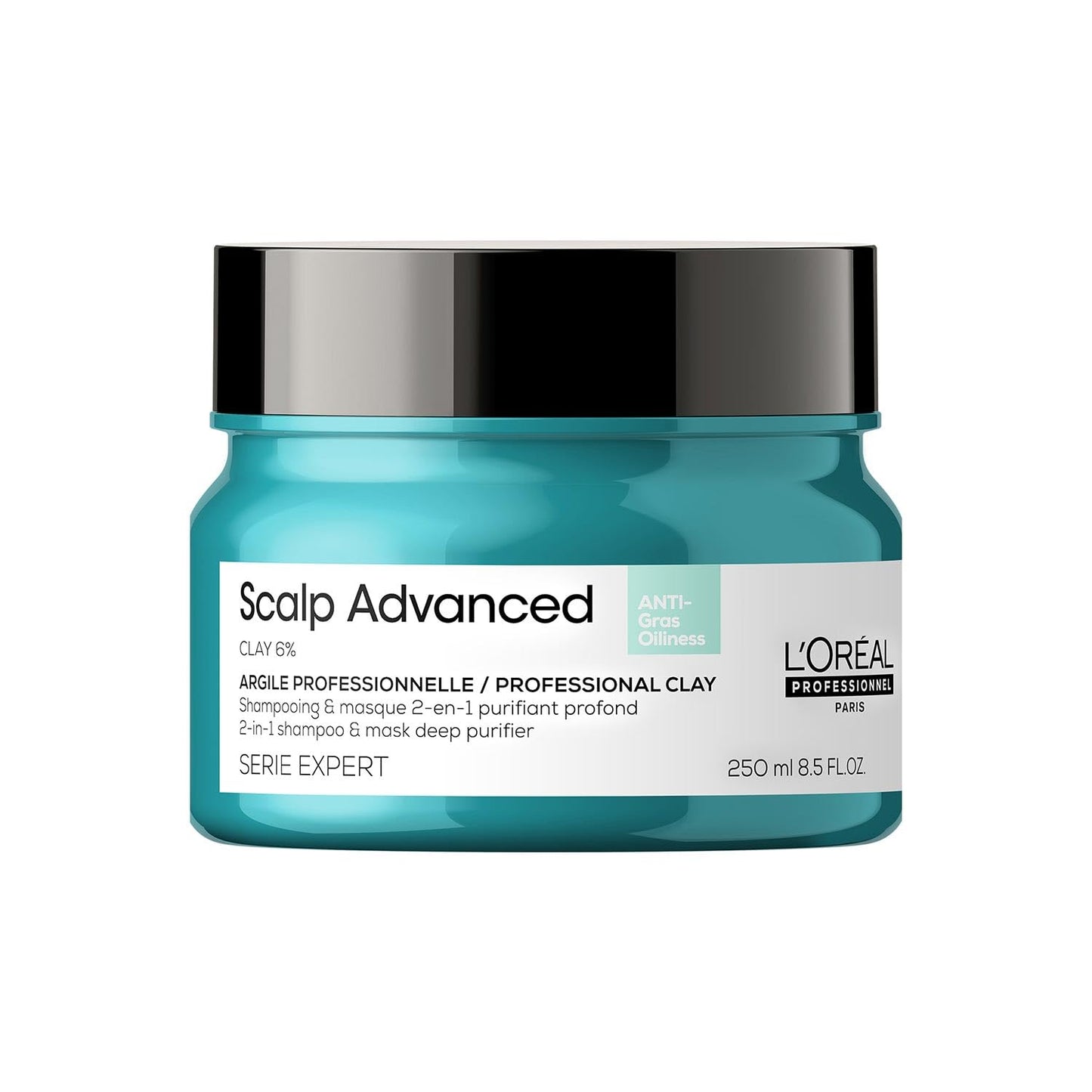 L'Oreal Professionnel Scalp Advanced Anti-Oiliness 2-In-1 Deep Purifier Clay