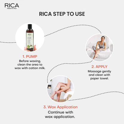 Rica Cotton Milk Pre Waxing Gel - 250ml