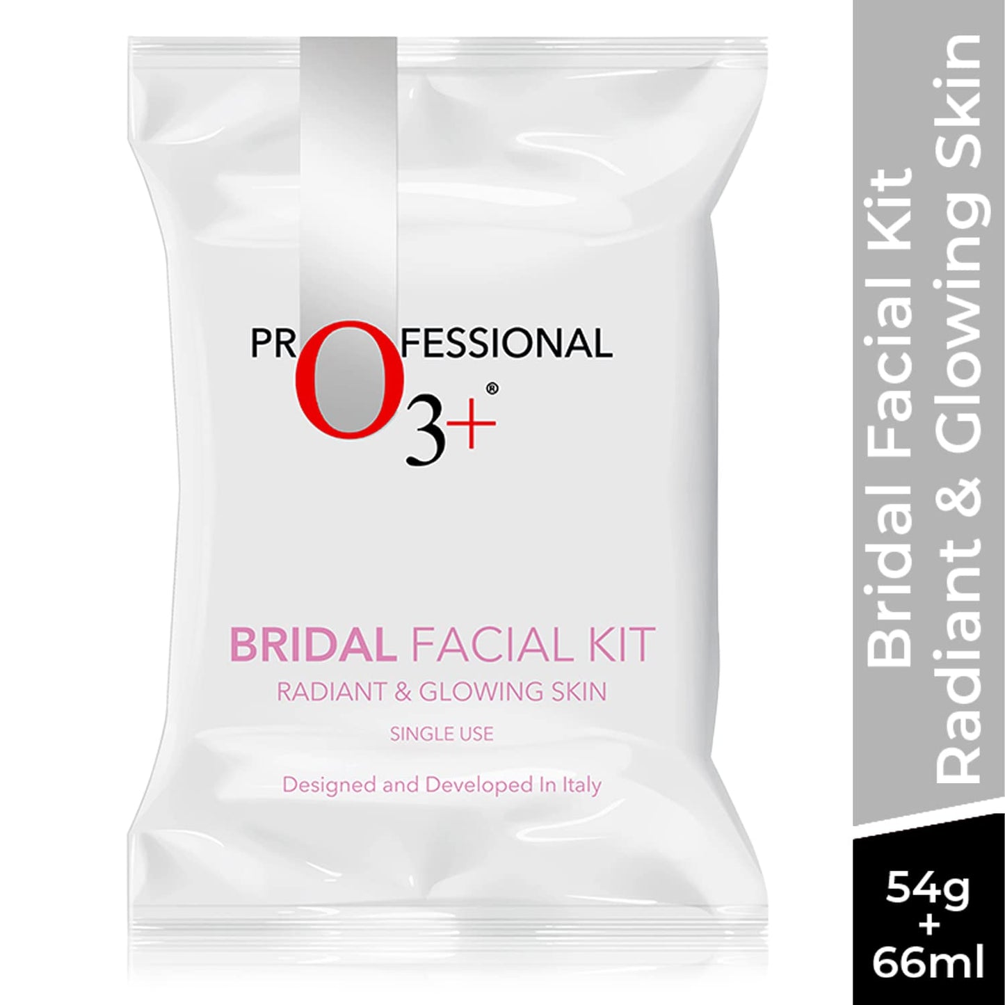 O3+ Bridal Facial Kit for Radiant & Glowing Skin - (60g+69ml, Single Use)