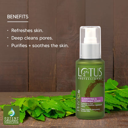 Lotus Professional PhytoRx Clarifying & Soothing Toner