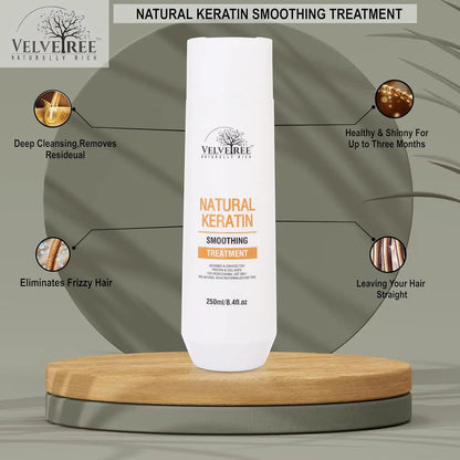 Velvetree Men & Women Natural Keratin Smoothing Treatment