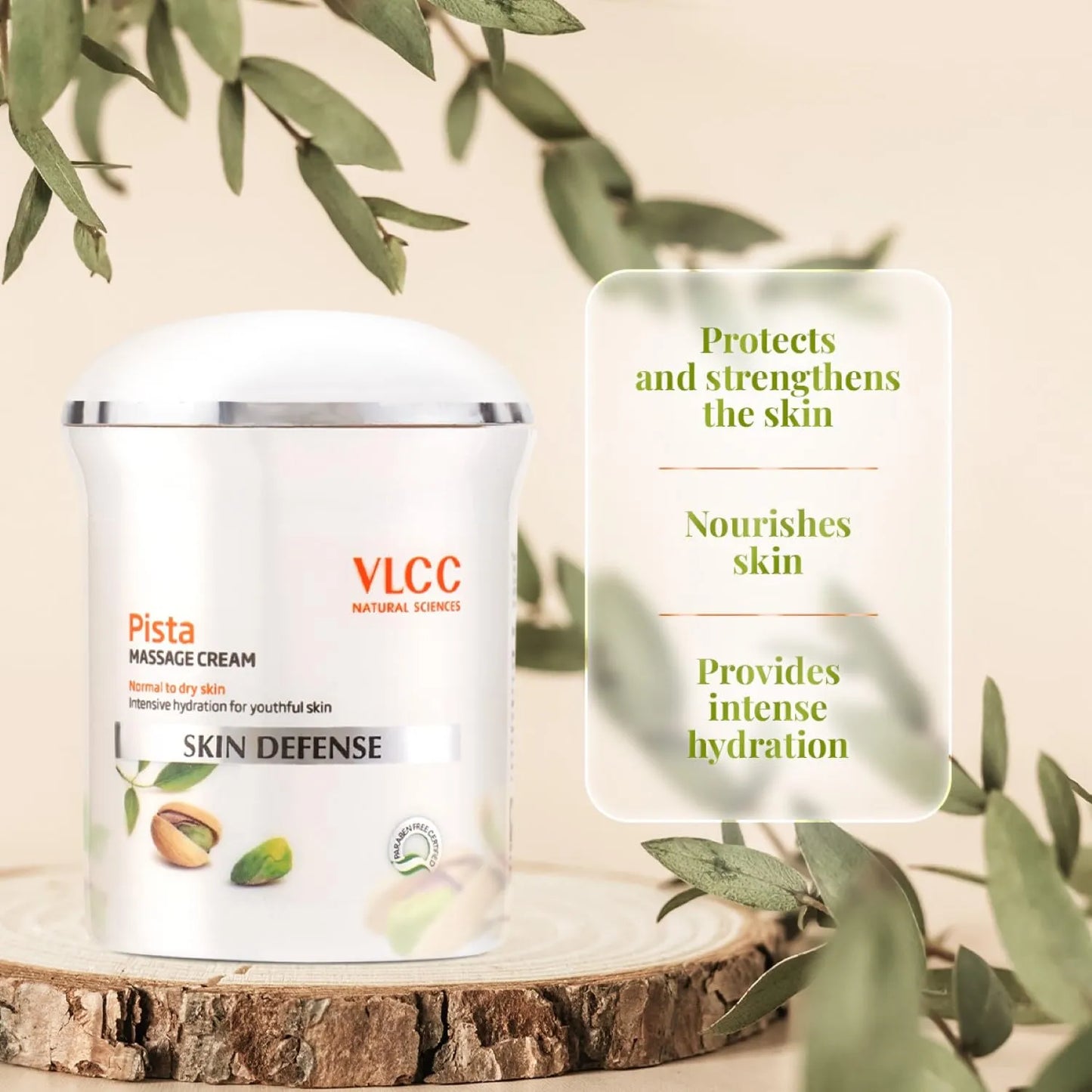 Vlcc Pista Massage Cream