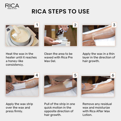 Rica Milk Wax | Liposoluble Wax For Sensitive Skin - 800ml