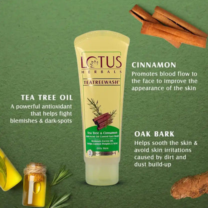 Lotus Herbals Teatreewash Face Wash