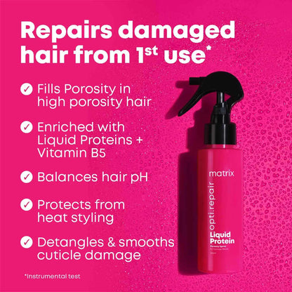 Matrix Opti.Repair Professional Porosity Spray | Liquid Portein+B5