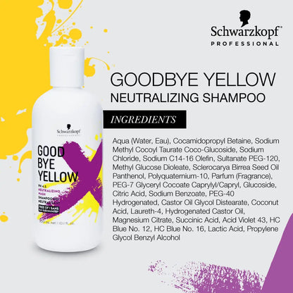 Schwarzkopf Professional GoodBye Yellow Shampoo