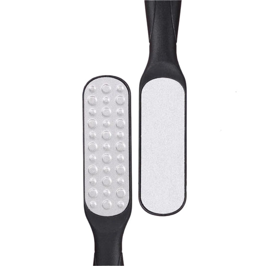 Hair Line Stainless Steel Double-Sided Foot Scrubber