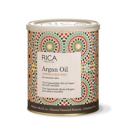 Rica Argan Oil Wax | Liposoluble Painless Hair Removal Wax - 800ml