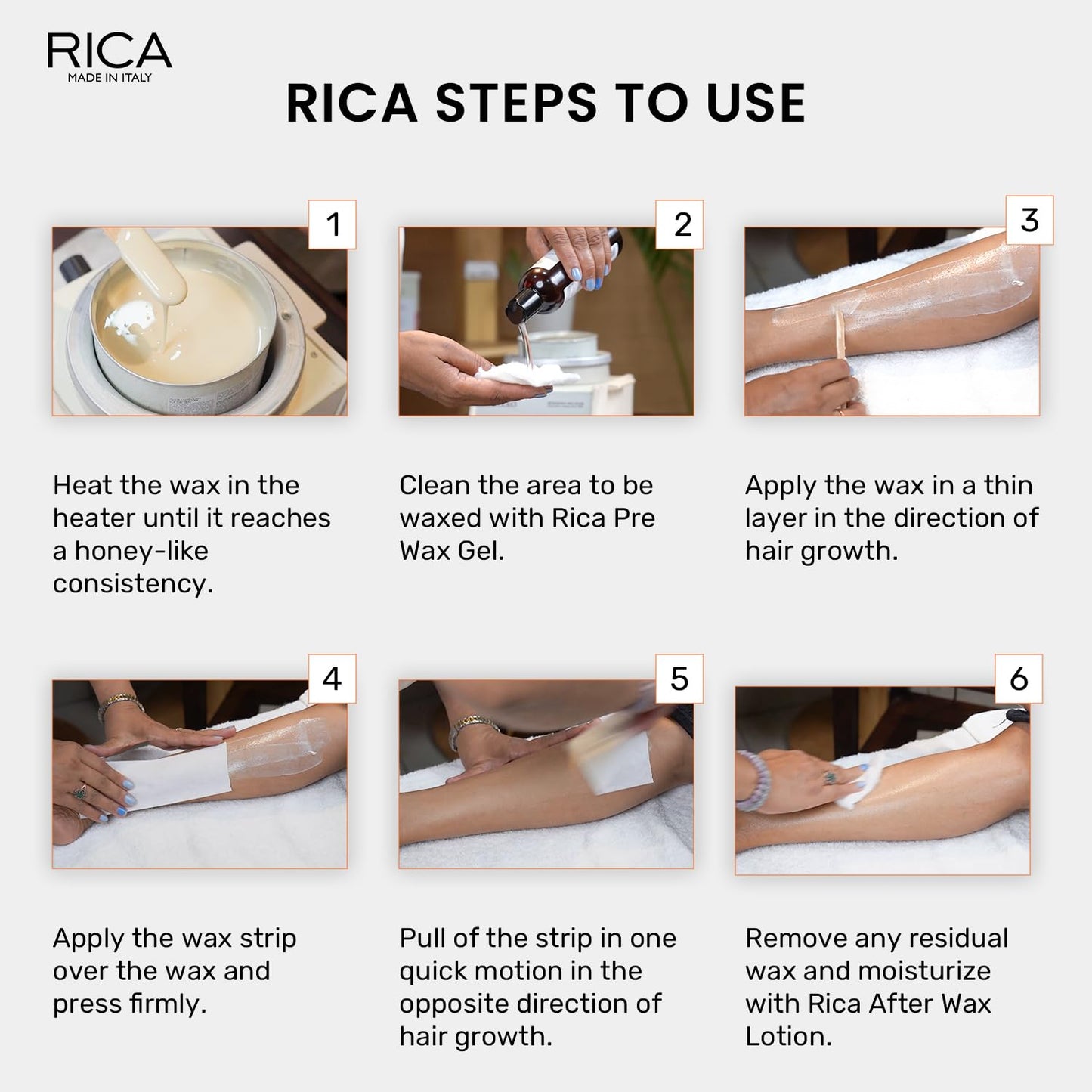 Rica Aloe Vera Wax | Liposoluble Wax For Sensitive Skin - 800ml