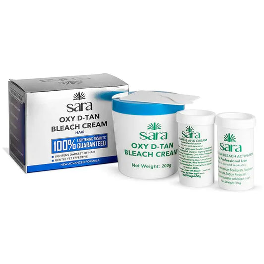 Sara Oxy D-Tan Bleach Cream | 300g