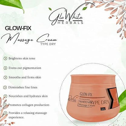 GloWhite Herbals Glow-Fix Skin Whitening Massage Cream