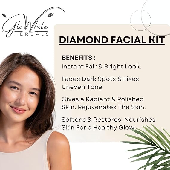 GloWhite Herbals Luxury Diamond Facial Kit