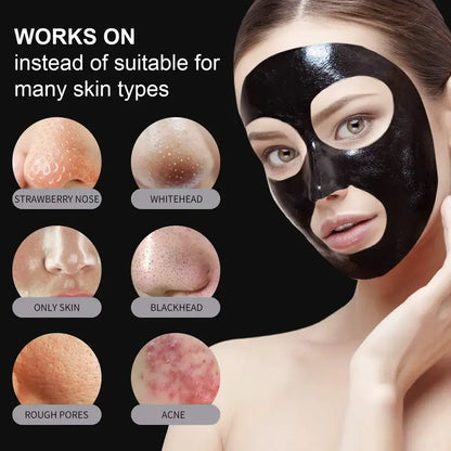 Sara Charcoal Base Line Facial Mould Mask