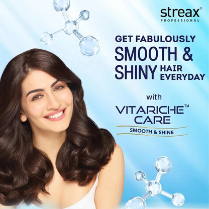 Streax Professional Vitariche Care Smooth & Shine Shampoo