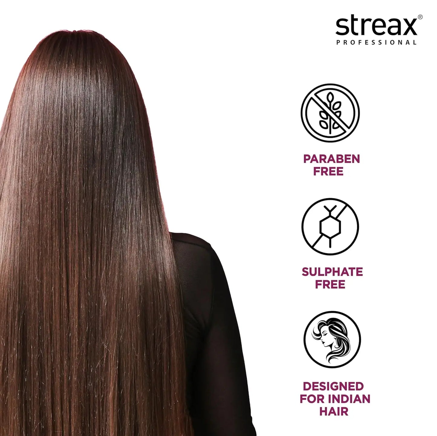 Streax Professional Canvoline Straightening Post Care Conditioner