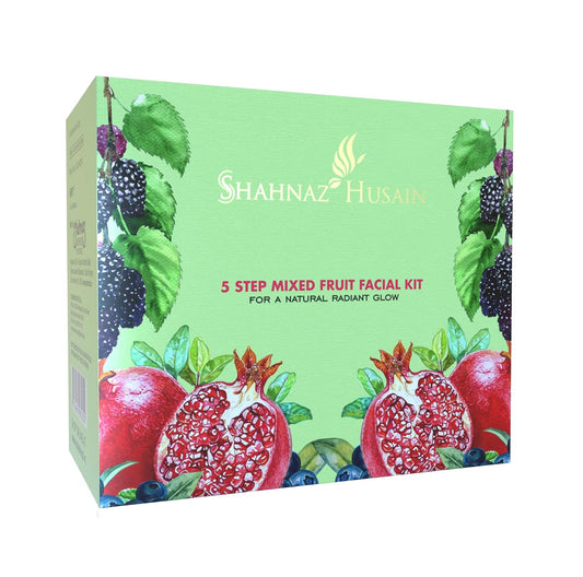 Shahnaz Husain 5 Step Mixed Fruit Facial Kit - 50g