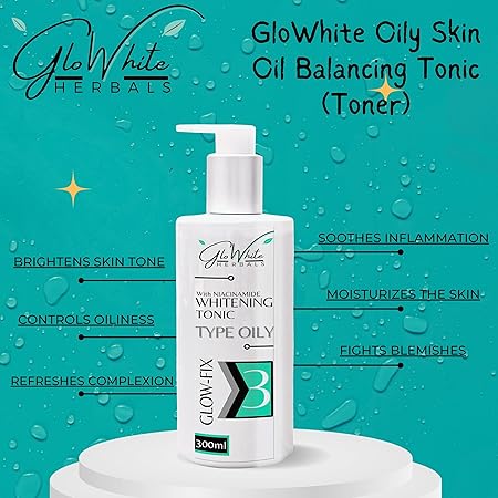 GloWhite Herbals Glow-Fix Whitening Tonic, Step 3 | 300ml